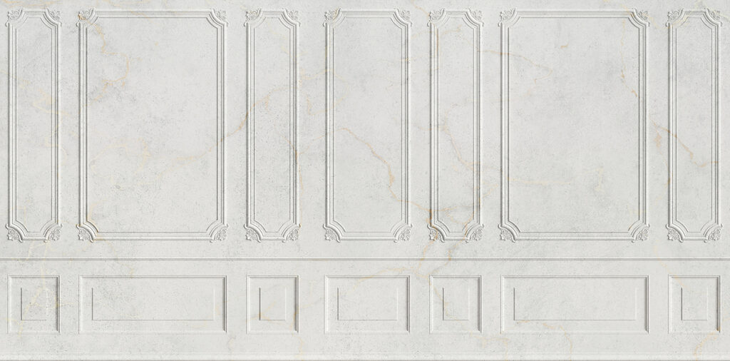 Panouri decorative albe — design complet