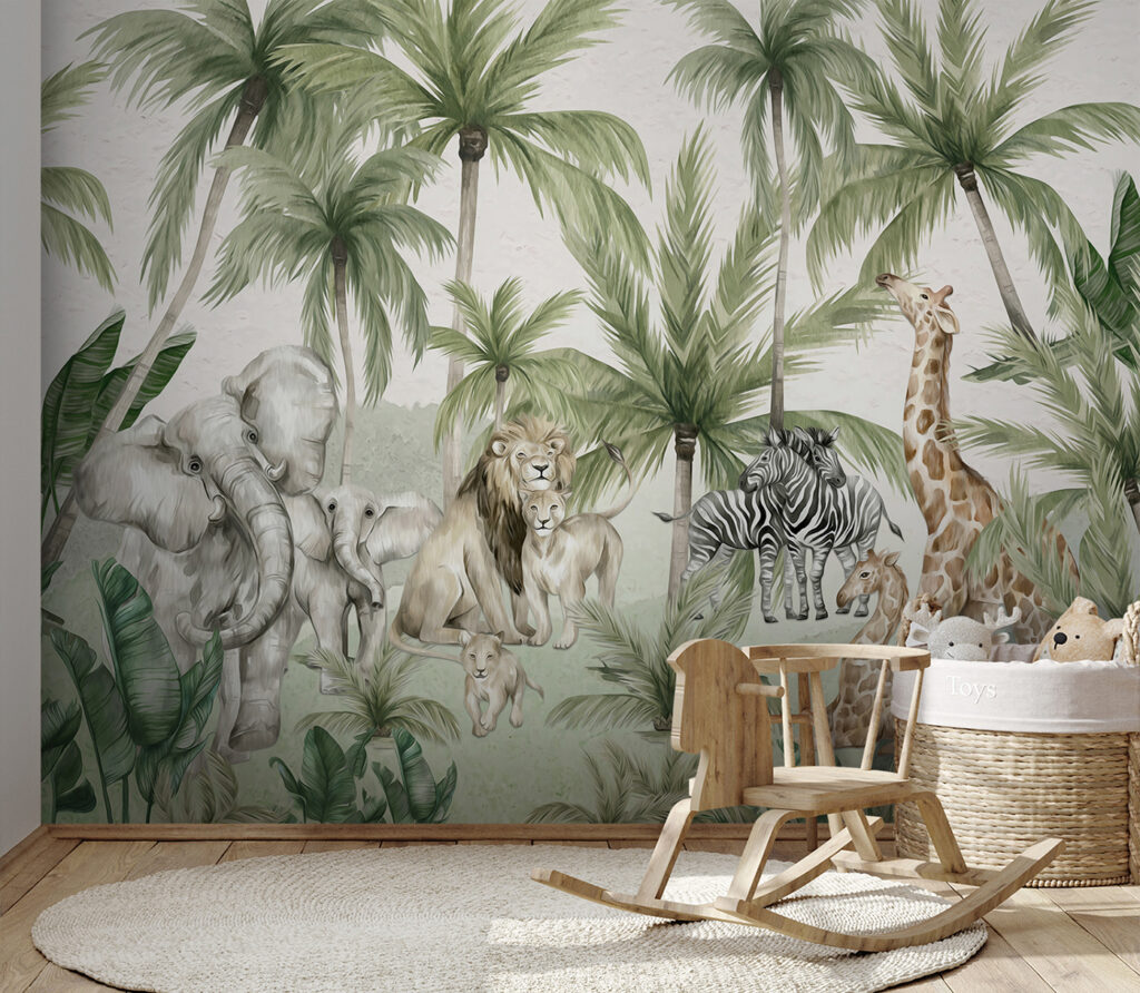 Elefanți în grădină tropicală — interior 4