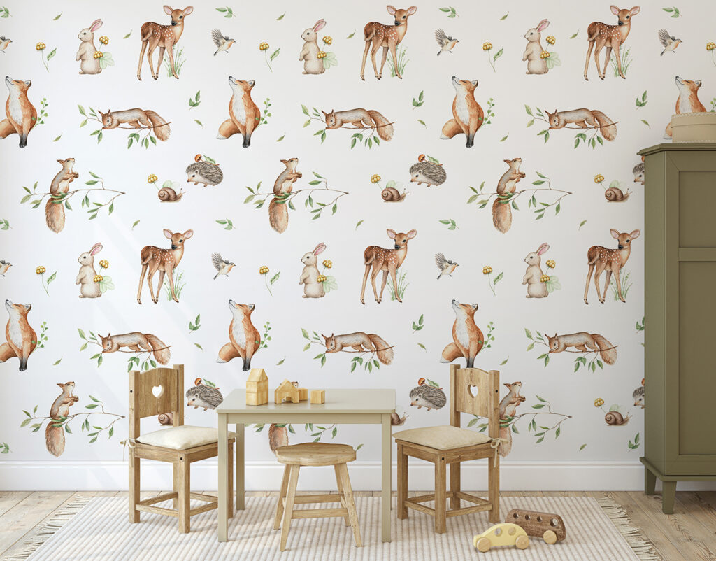 Animale mici de pădure — interior 3