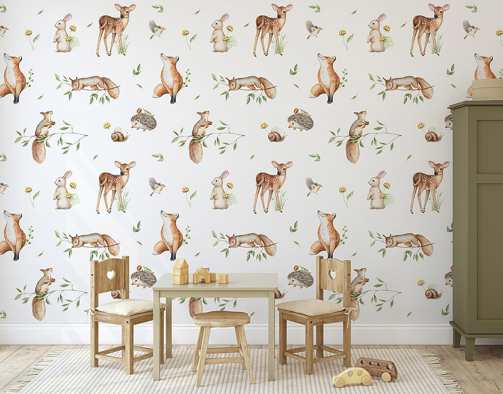Animale mici de pădure — interior 5