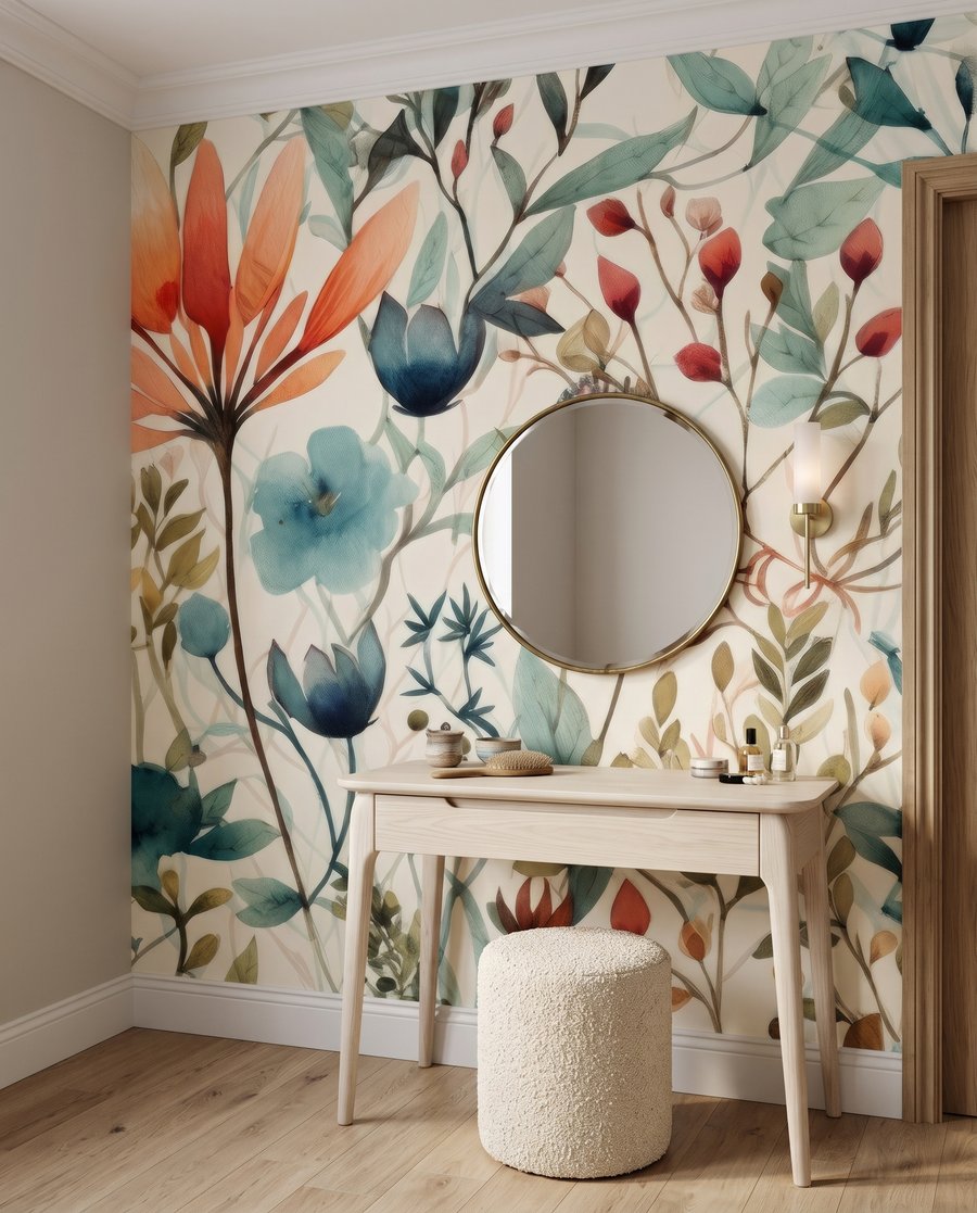 Grădină cu forme florale — interior 3
