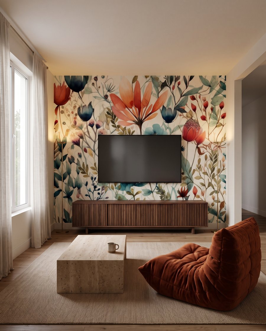 Grădină cu forme florale — interior 4