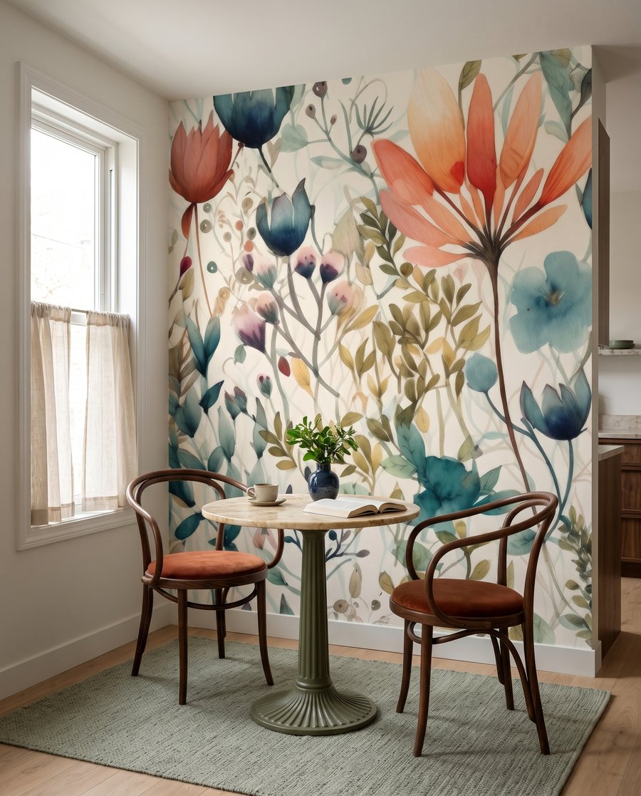 Grădină cu forme florale — interior 7