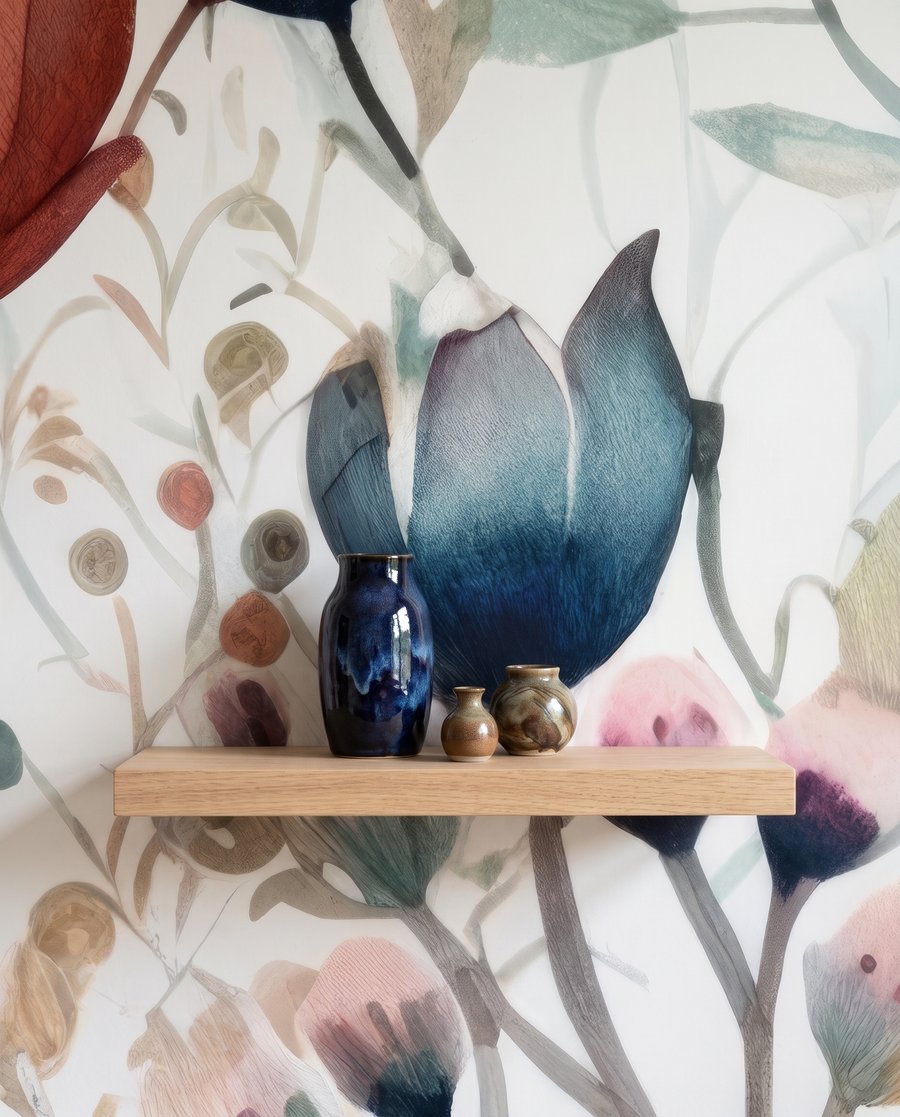 Grădină cu forme florale — detaliu
