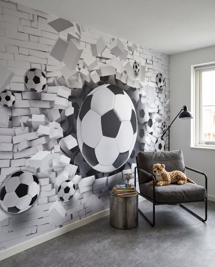 Fotbal care sparge zidul — interior 5
