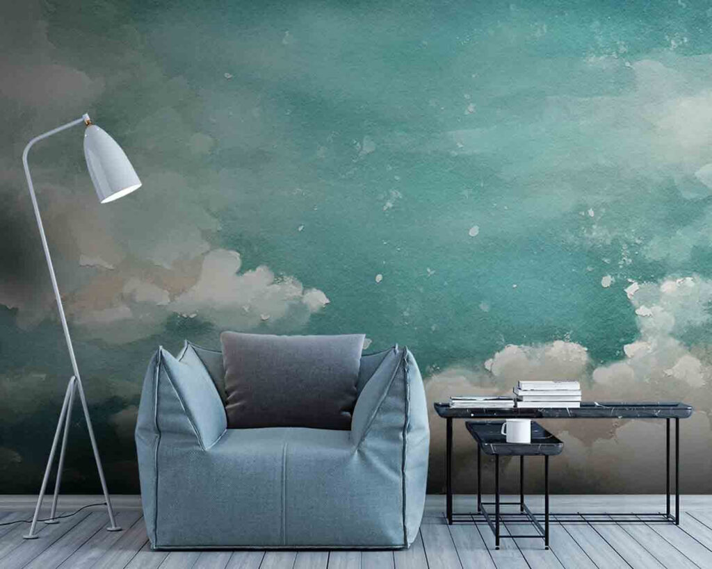Nori în cer turcoaz — interior 3