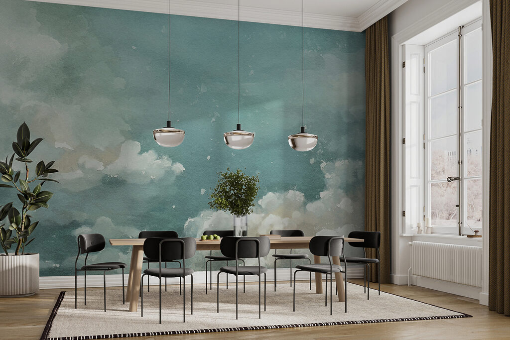 Nori în cer turcoaz — interior 5