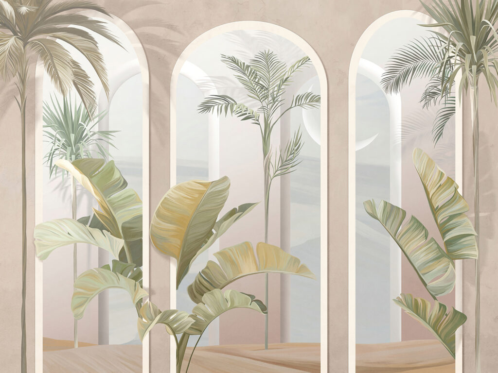 Palmieri între arcade — design complet