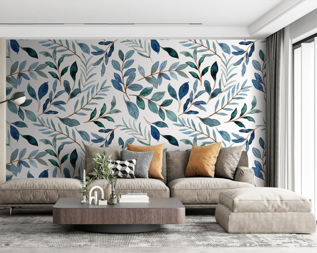 Ramuri în ritm albastru-verde — interior 2