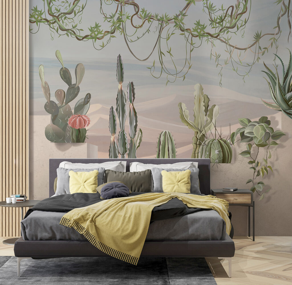 Cactuși la marginea dunei — interior 2