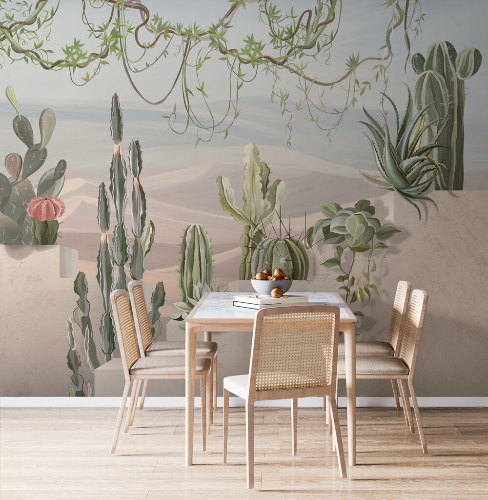 Cactuși la marginea dunei — interior 4