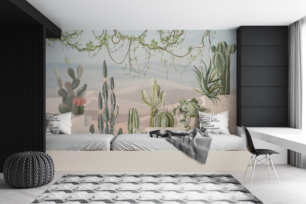 Cactuși la marginea dunei — interior 6