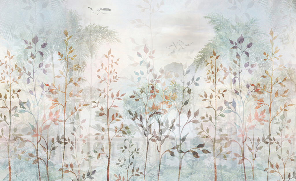 Frunze deasupra palmierilor — design complet