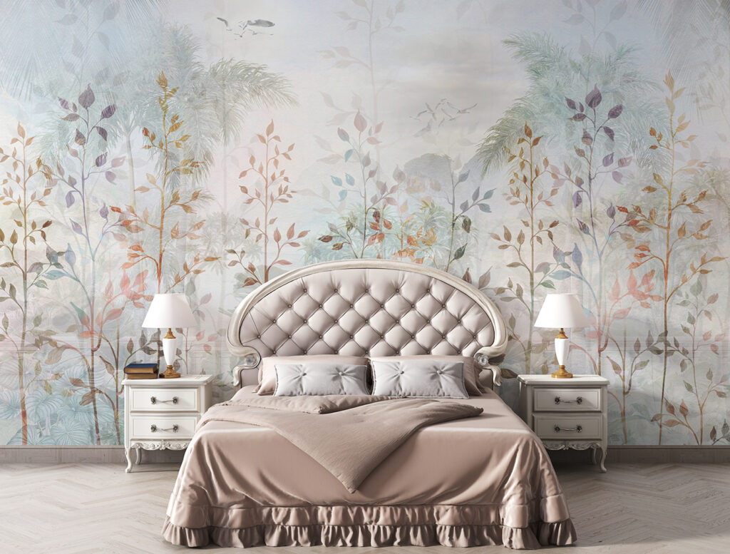 Frunze deasupra palmierilor — interior 2