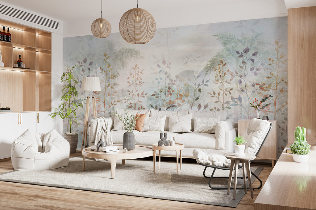 Frunze deasupra palmierilor — interior 6