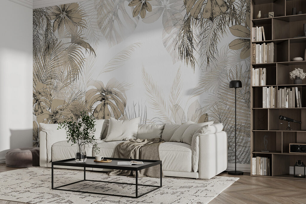 Frunze tropicale, spațiu liber — interior 4