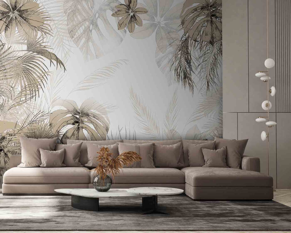 Frunze tropicale, spațiu liber — interior 3