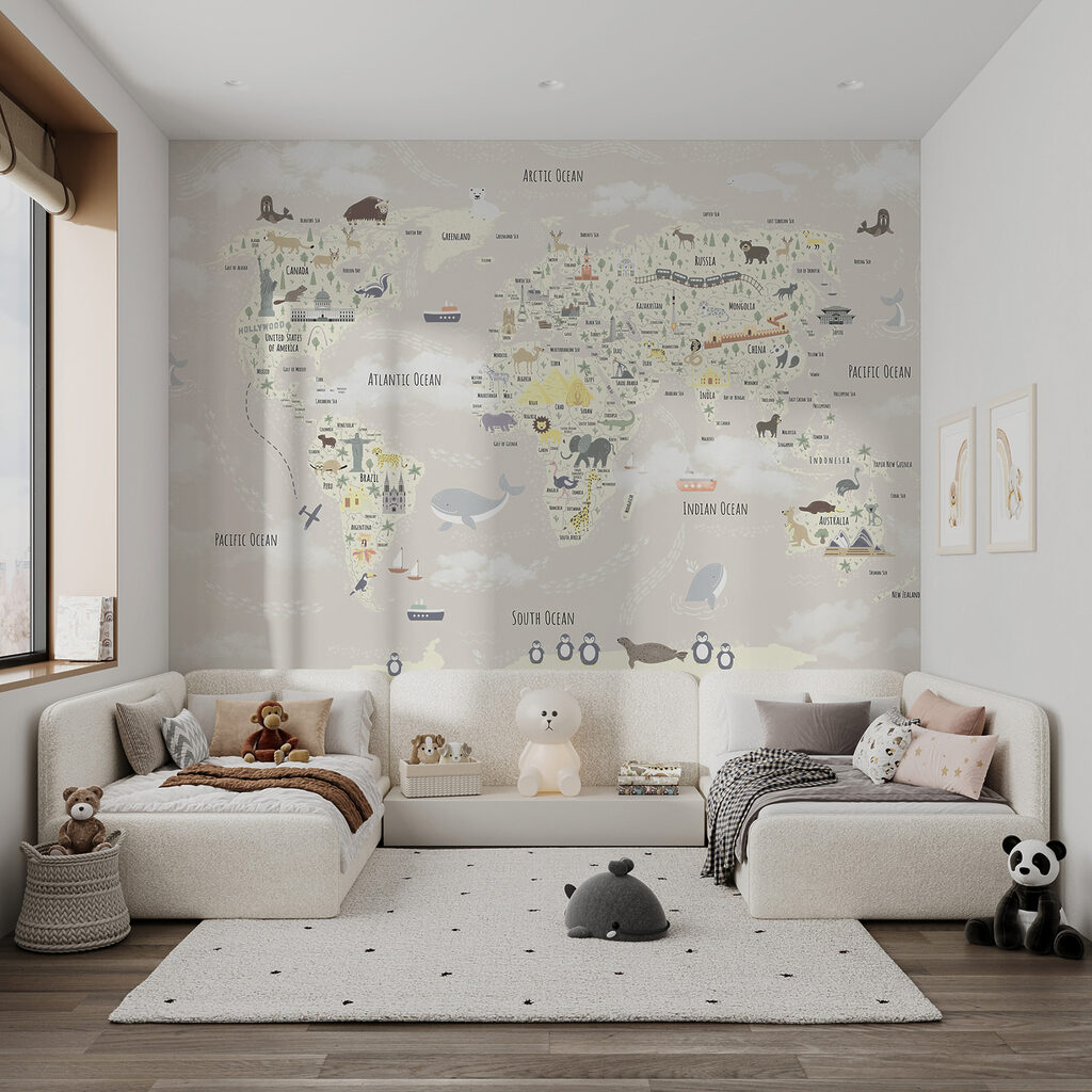 Harta lumii cu prieteni — interior 5