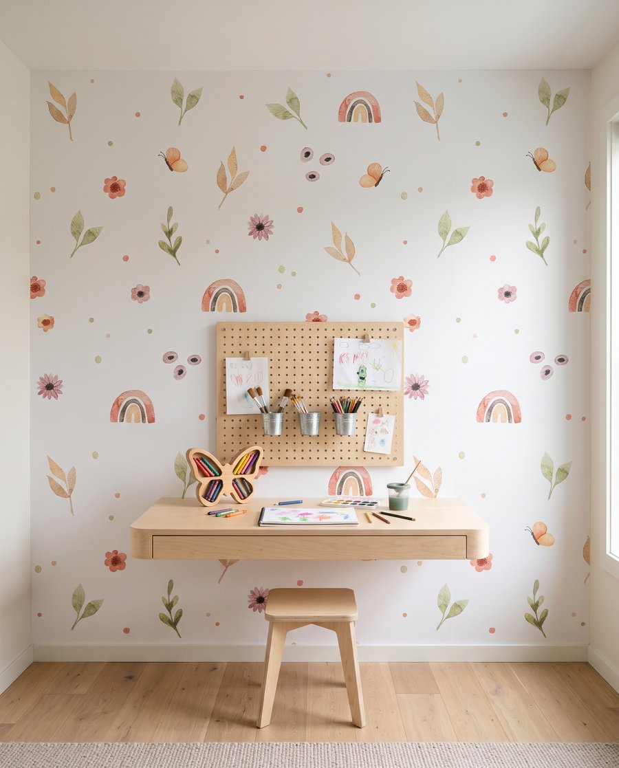 Curcubeie mici și flori — interior 7