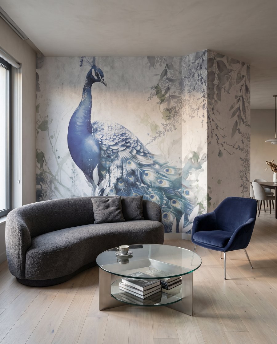 Păun în ceață — interior 6