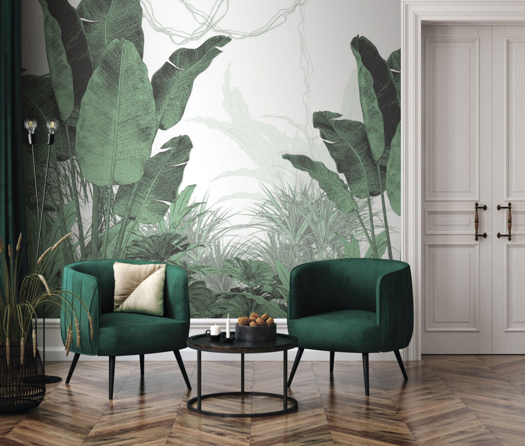 Frunze de banan verzi — interior 2