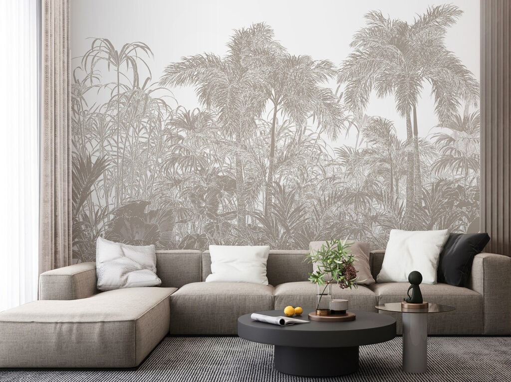 Pădure tropicală desenată — interior 2