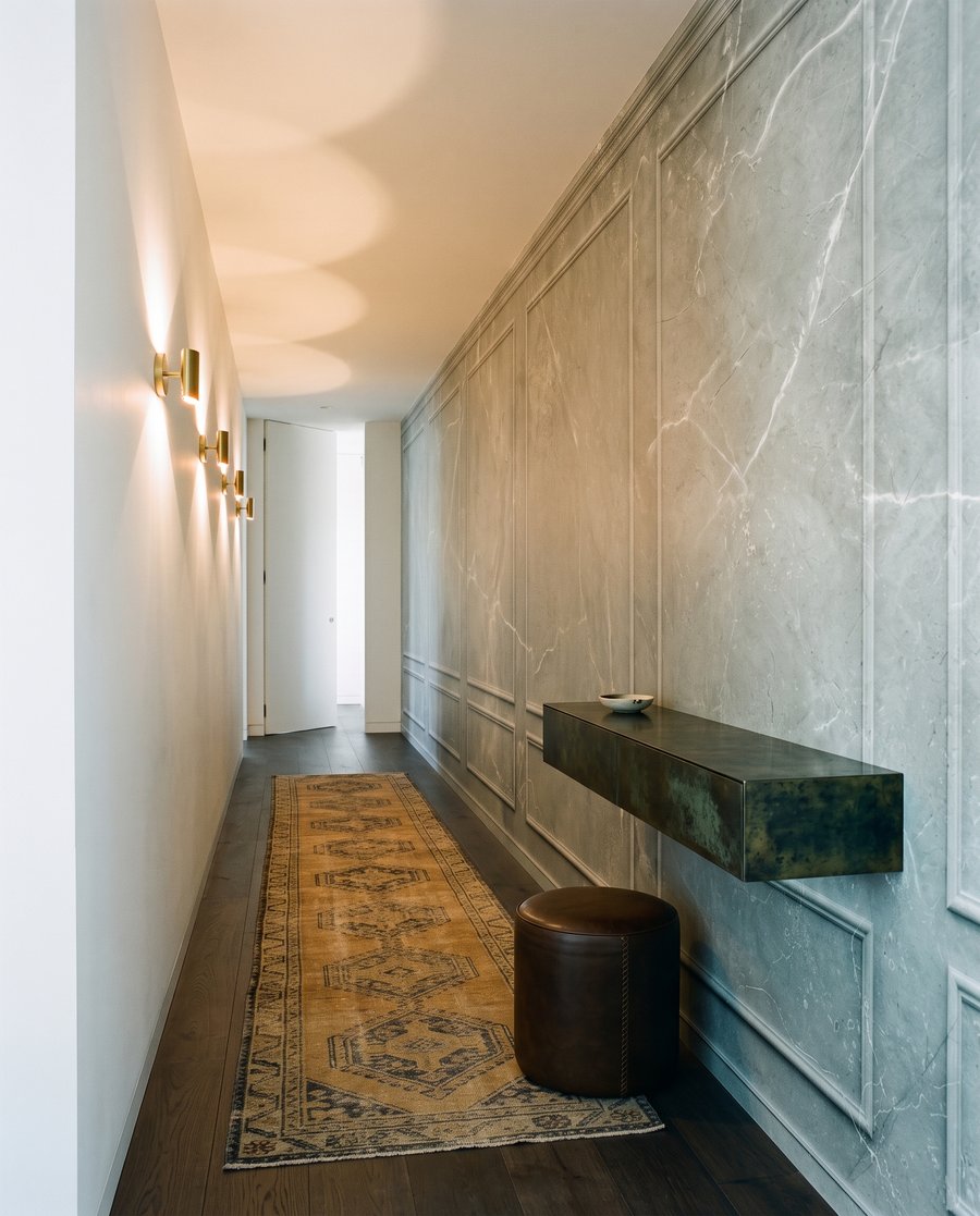 Panouri verzi cu vene — interior 4