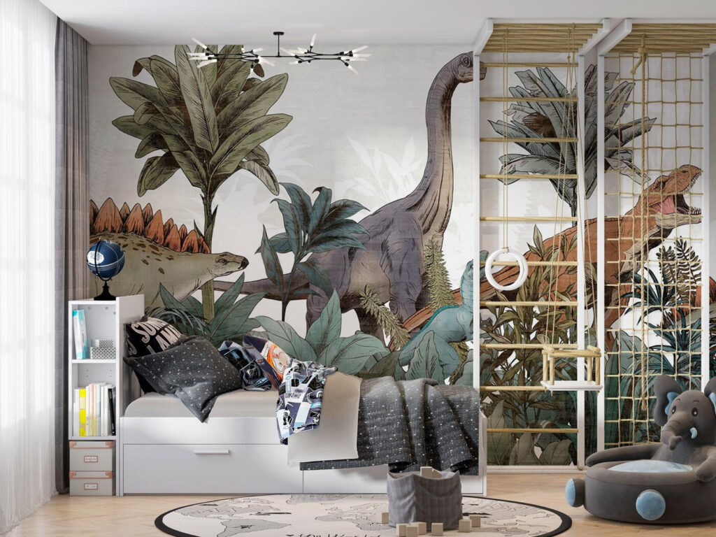 Dinozauri printre palmieri — interior 1