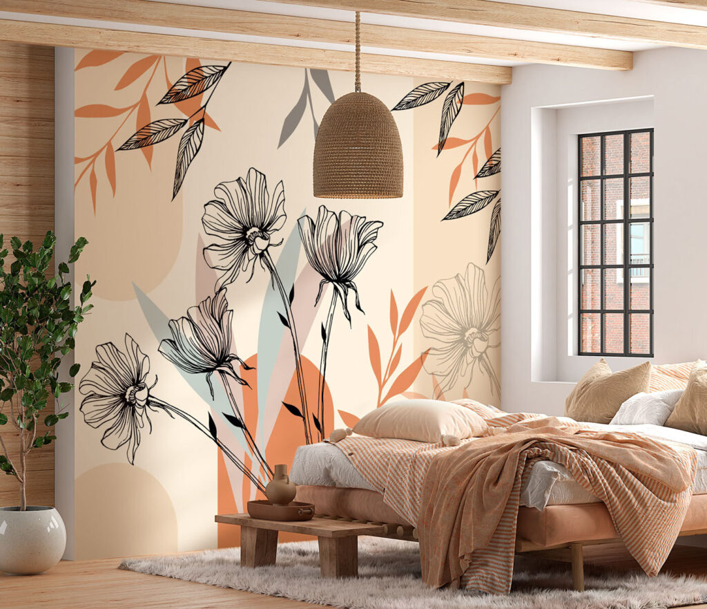 Flori între forme pământii — interior 1