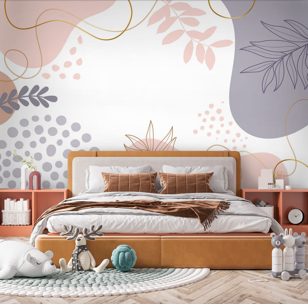 Forme pastel și spațiu — interior 2