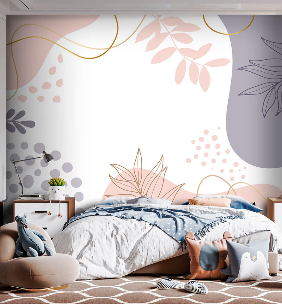 Forme pastel și spațiu — interior 3