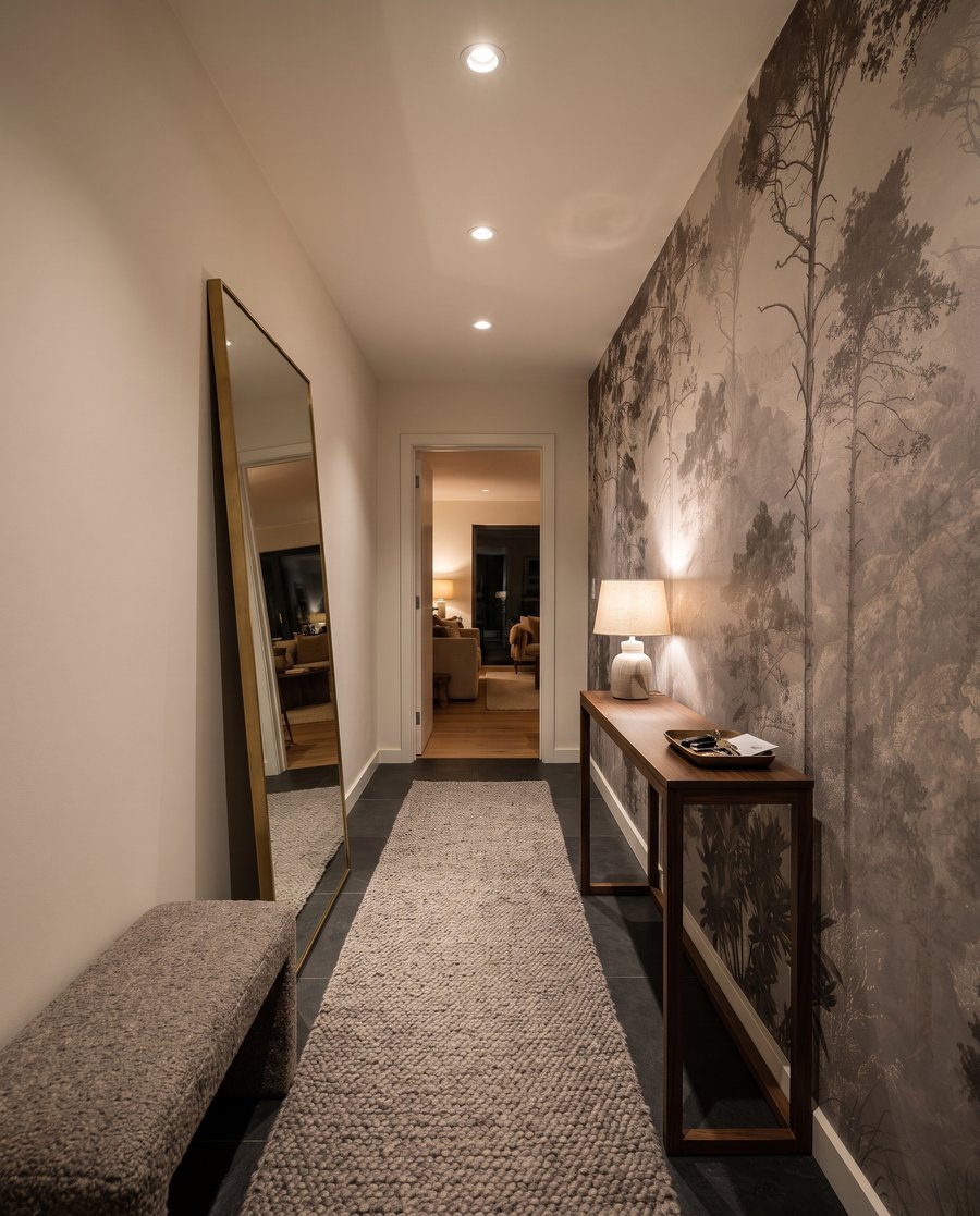 Pini ieșind din ceață — interior 8
