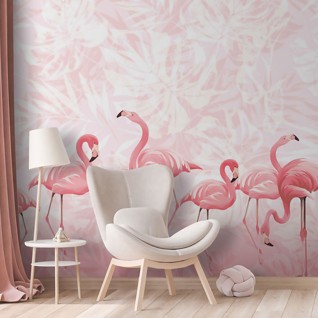 Flamingi strânși laolaltă — interior 4