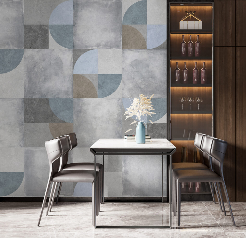 Plăci vechi de vopsea — interior 7