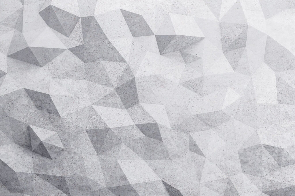 Mici poligoane gri — design complet