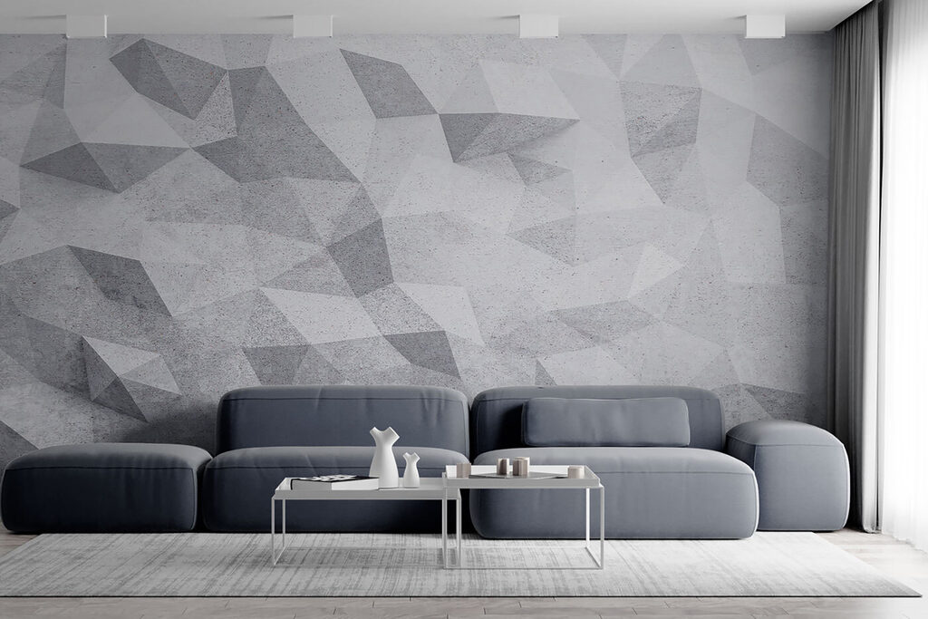 Mici poligoane gri — interior 4
