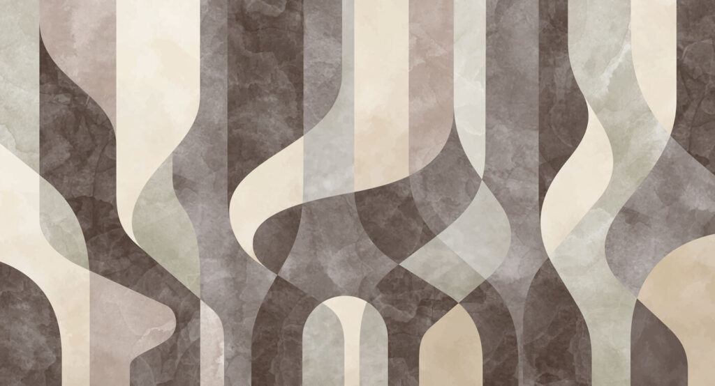 Panglici gri împletite — design complet