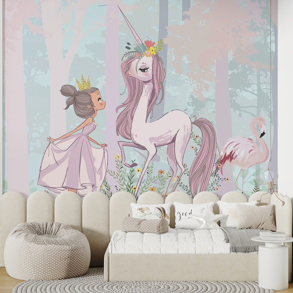 Prințesa cu unicornul roz — interior 3