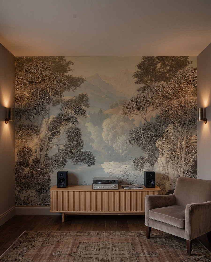 Pădure spre dealuri — interior 3