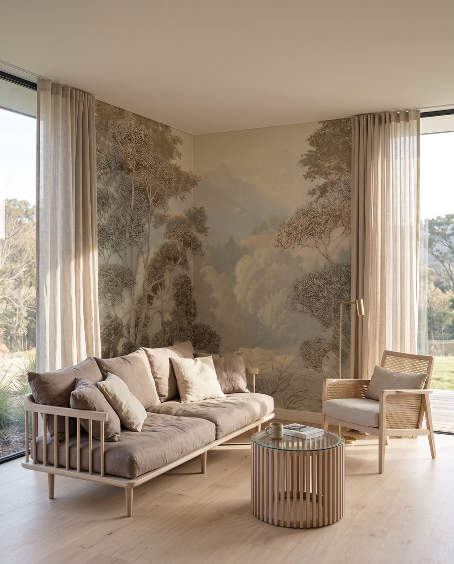 Pădure spre dealuri — interior 4