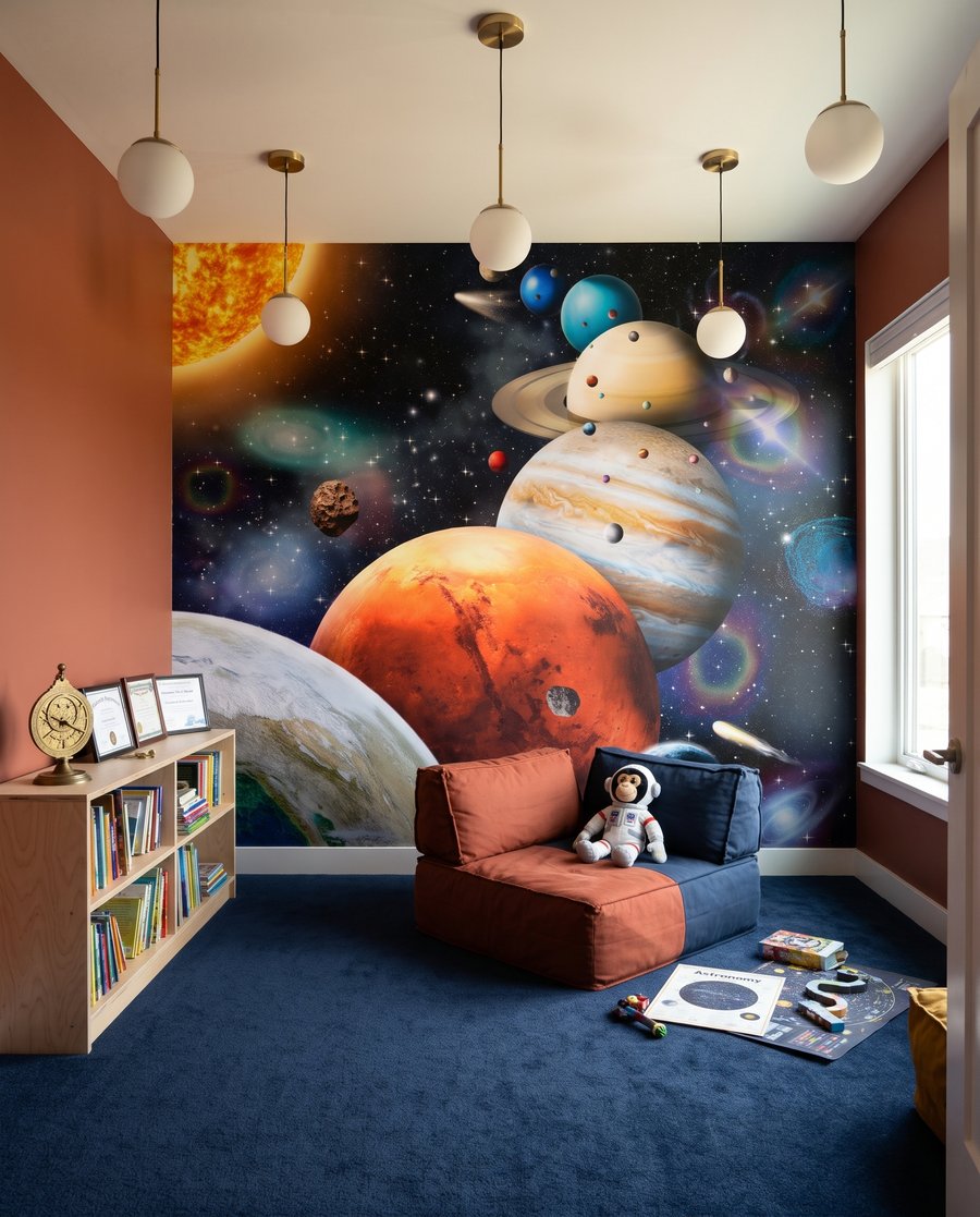 Soare între planete — interior 3