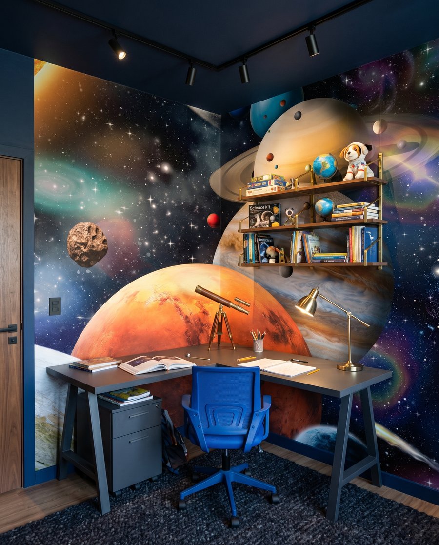 Soare între planete — interior 5