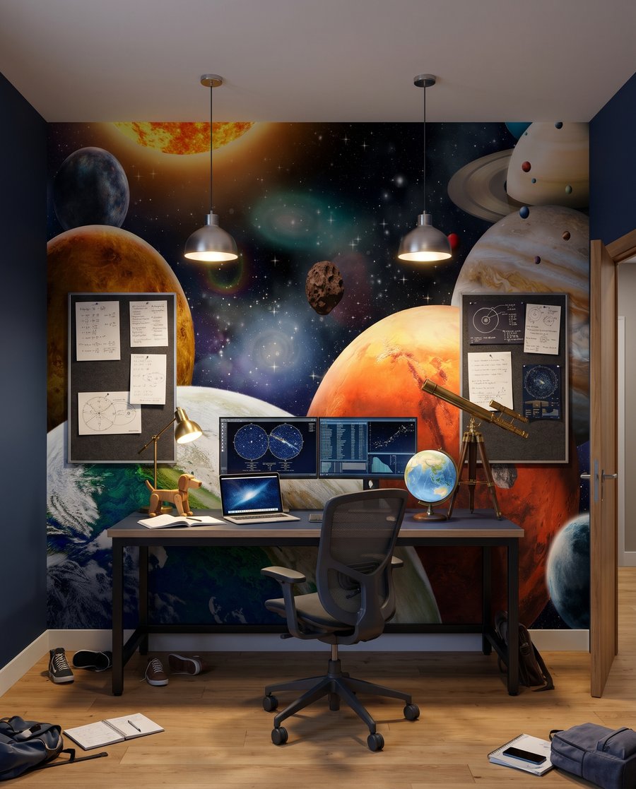 Soare între planete — interior 7