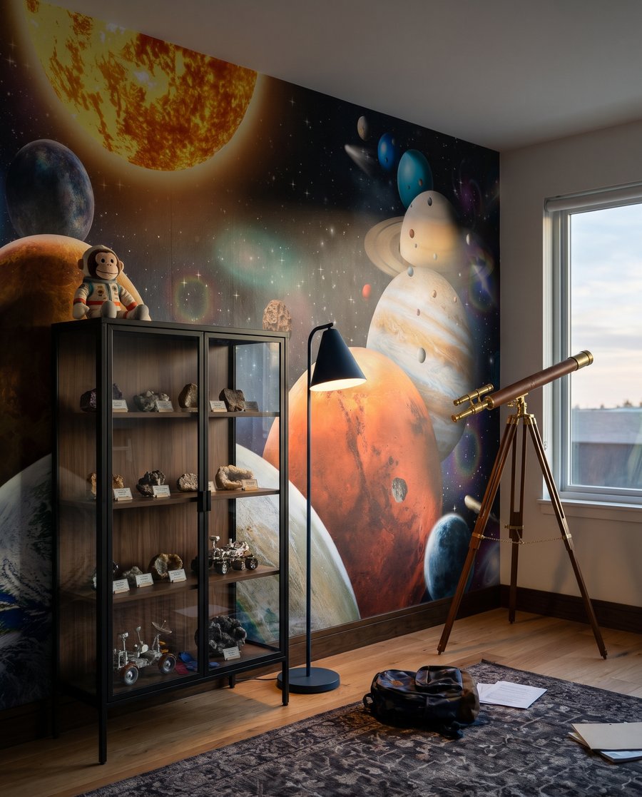 Soare între planete — interior 8