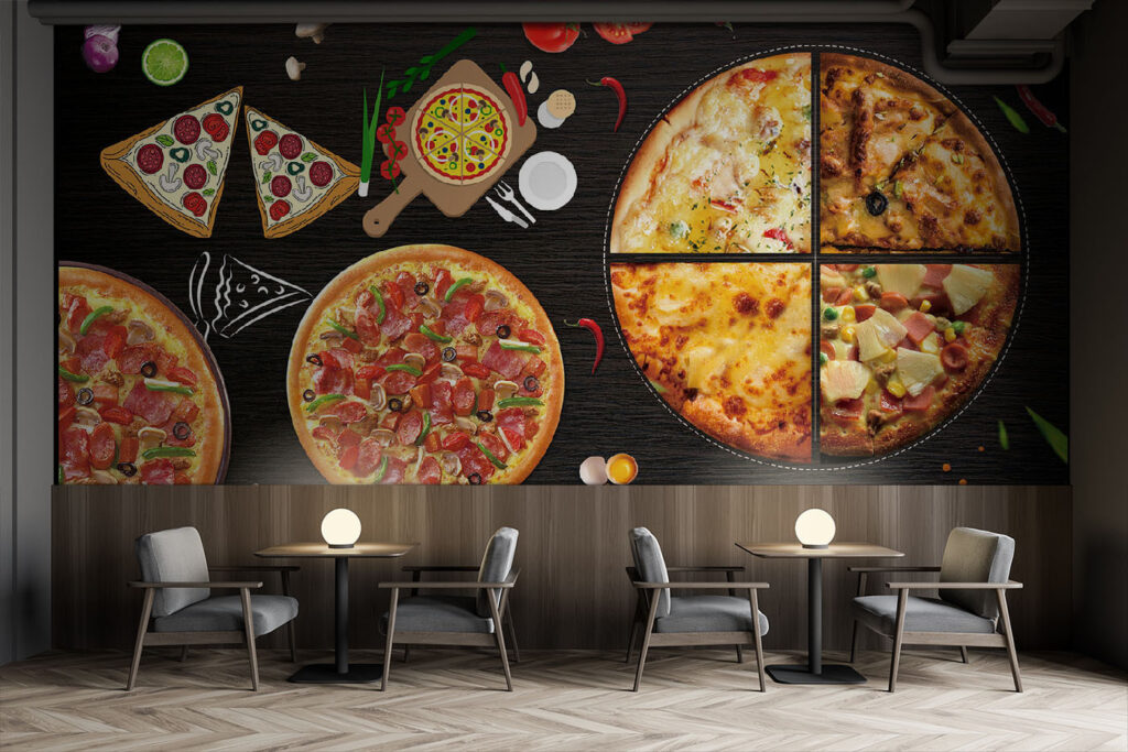 Pizza pe blat — interior 2