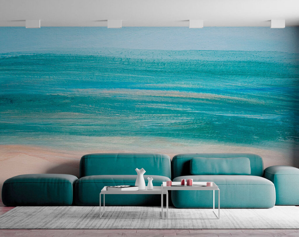 Mare turcoaz peste nisip — interior 1