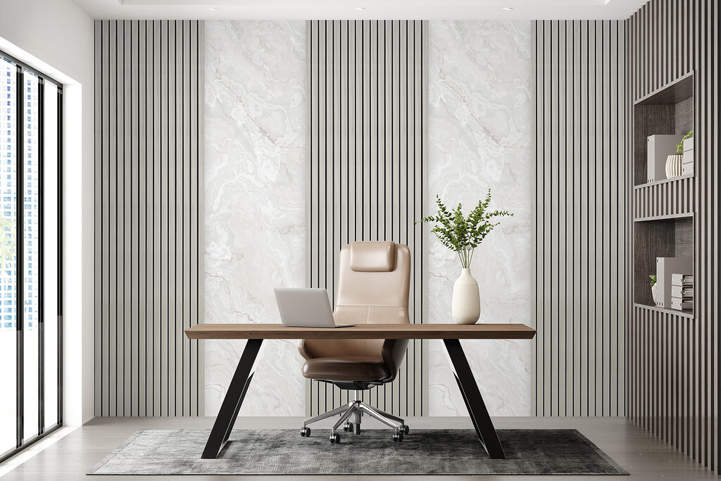 Panouri deschise cu dungi — interior 6