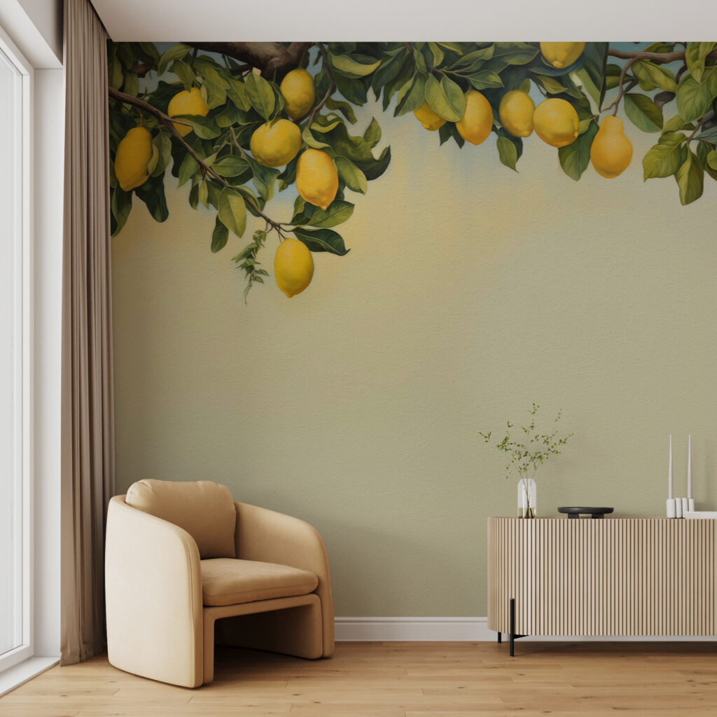 Lămâi pe verde deschis — interior 1