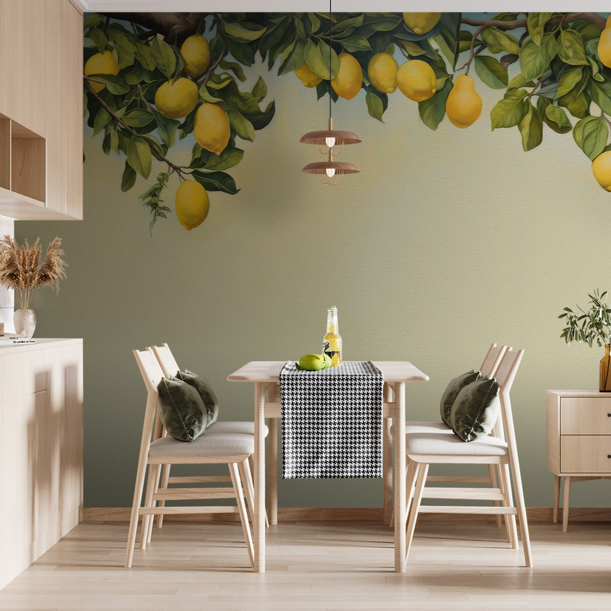 Lămâi pe verde deschis — interior 2
