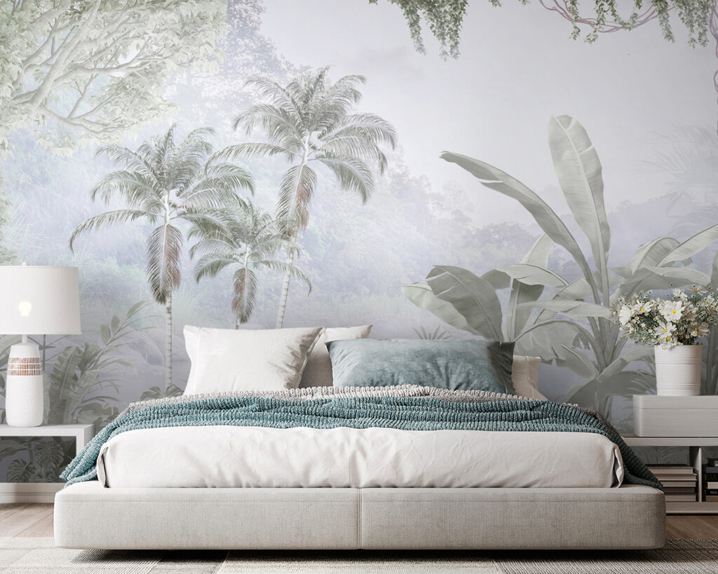 Frunze tropicale în depărtare — interior 3